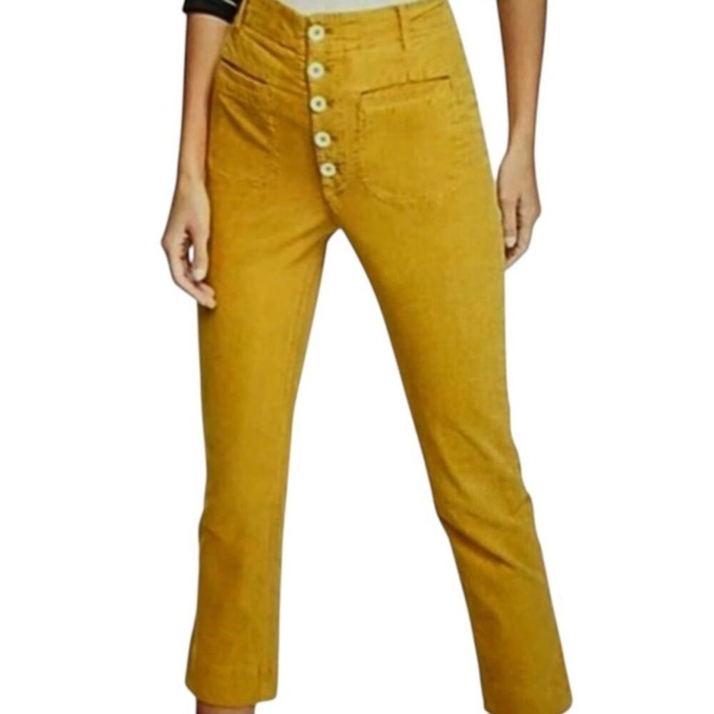 Free People 0 If you love something button fly high rise pant P 2882